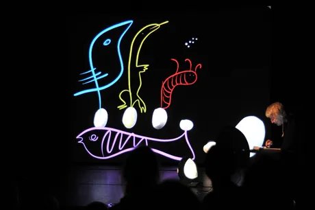 Ei-Pad, Affe und Giraffe