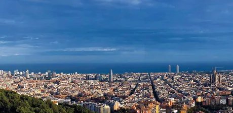 Blick auf Barcelona