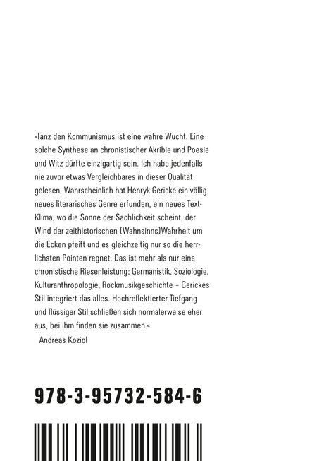 Veranstaltungen in Berlin: Tanz den Kommunismus. Punkrock DDR 1980 bis 1989 - Henryk Gericke • Im Gespräch mit Jürgen Kuttner
