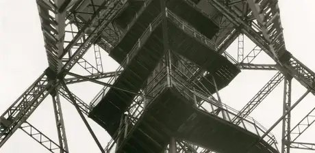 Elsa Thiemann, Funkturm, Berlin, 1930er-Jahre, Detail, Bauhaus-Archiv Berlin