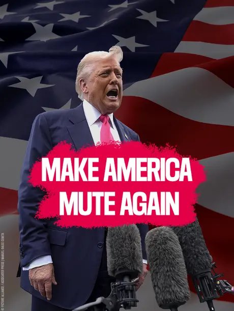VISUAL REPORTER OHNE GRENZEN – Make America Mute Again