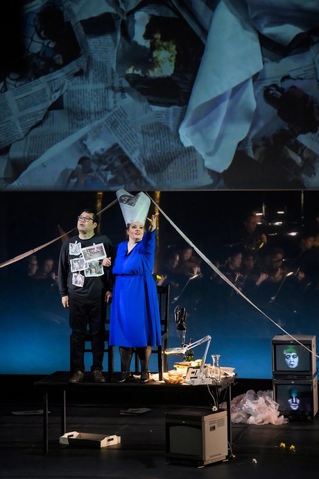 Judit Kutasi als Amneris, SeokJong Baek als Radames