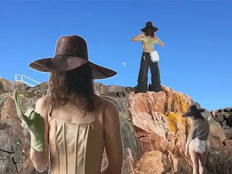 VISUAL pOOr Butt Zany