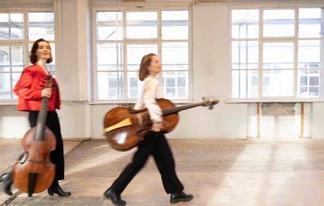 Mirjam-Luise Münzel und Anna Reisener