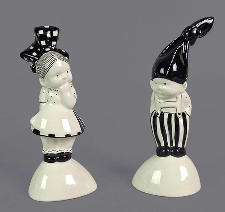 „Mausi und Lausbub“, Wiener Keramik, 1912, Anton Klieber (1896-1971)