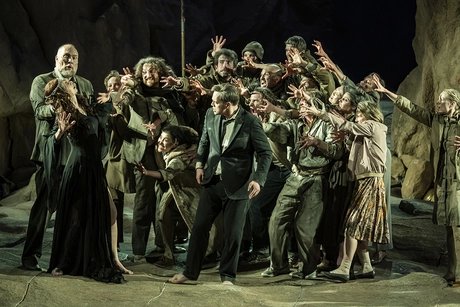 u. a. Stephen Milling als Gurnemanz, Thomas Blondelle als Parsifal, Marina Prudenskaya als KundryBettina Stöß