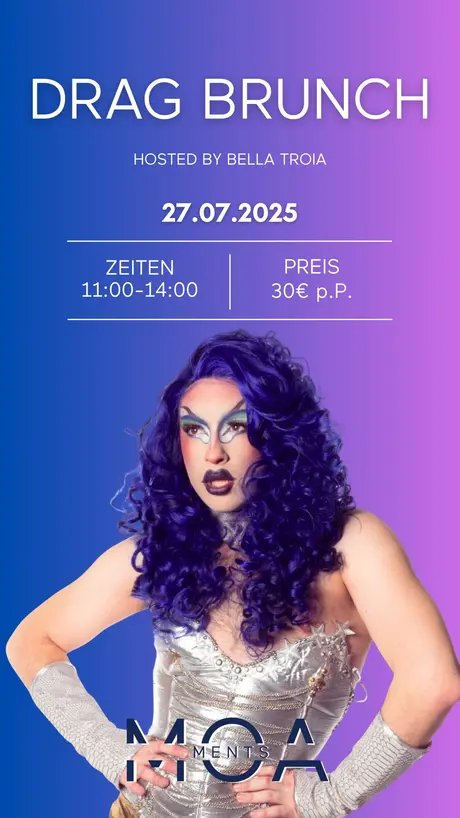 Drag Brunch  – After- CSD Berlin – BY BELLA TROIA