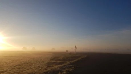 Luft und Wolken über dem Tempelhofer Feld