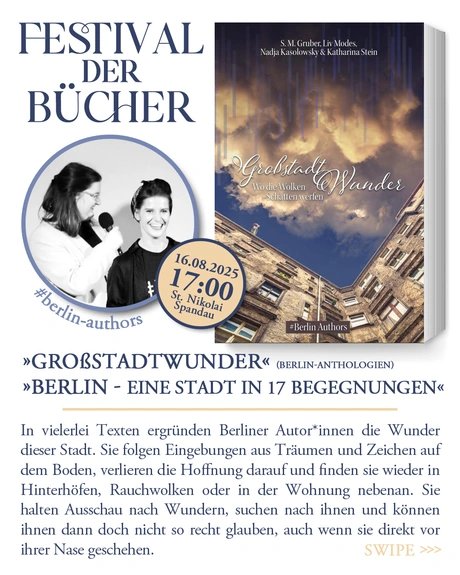 Veranstaltungen in Berlin: Berliner Festival der Bücher in St. Nikolai Spandau