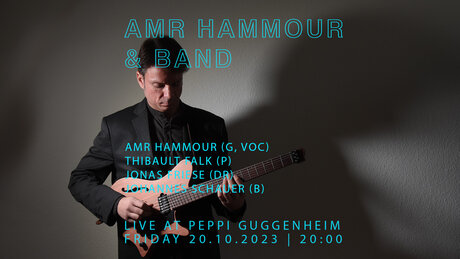 KEY VISUAL Amr Hammour & Band