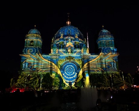 Illumination zum  Festival of Lights, Berlin
