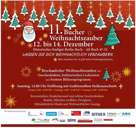 FLYER Bucher Weihnachtszauber 2025