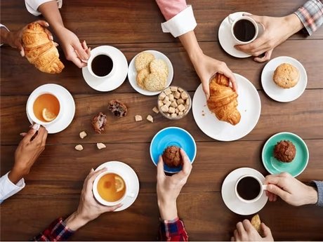 Kaffee-Kuchen-Klatsch