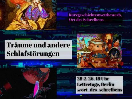 VISUAL Ωrt des Schreibens - Träume und andere Schlafstörungen