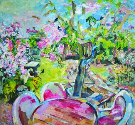 Ausstellung "Meditieren in Bildern" von Christel Bachmann Ausstellung "Meditieren in Bildern" von Christel Bachmann