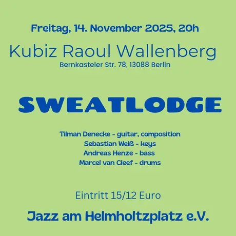 Flyer Jazz am Helmholtzplatz