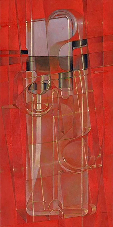 'Lighter' 2022 , Oil on canvas, 100 x 50 cm 'Lighter' 2022 , Oil on canvas, 100 x 50 cm