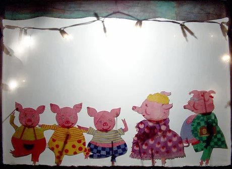 Zilli, Billi, Willi - die drei Schweinchen