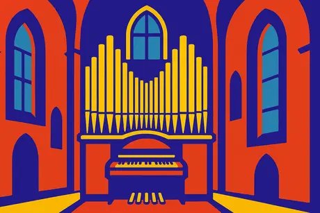Orgel-Grafik