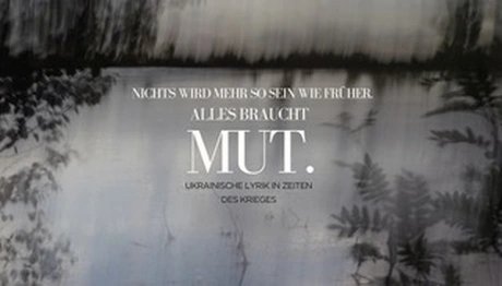 KEY VISUAL "Nichts wird mehr so sein wie früher. Alles braucht Mut"