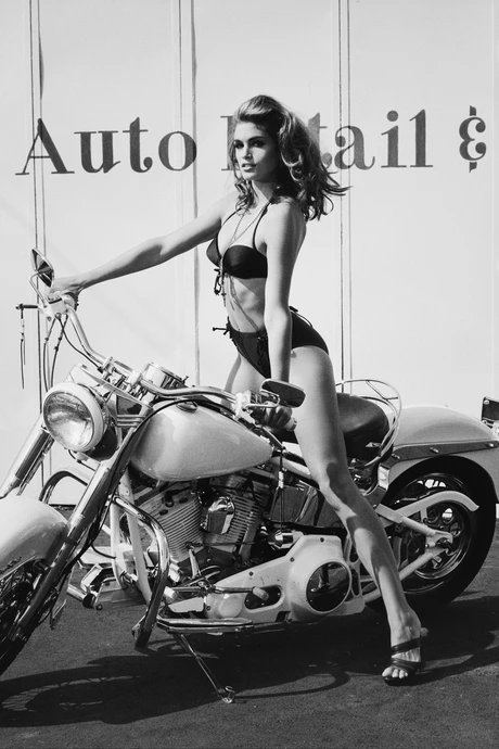Born to ride, Cindy Crawford, 1991