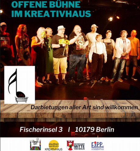 Veranstaltungen in Berlin: Offene Bühne im Kreativhaus