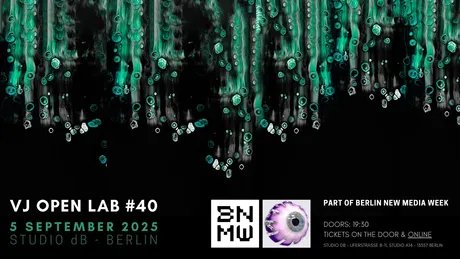 VJ Open Lab #40_Flyer