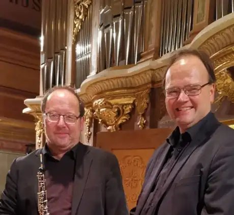 Stefan Kircheis (Orgel) und Andreas Wenske (Oboe)