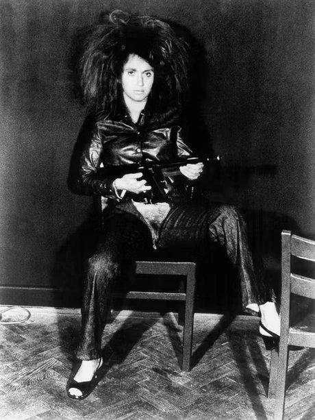 VALIE EXPORT, Aktionshose: Genitalpanik, 1969