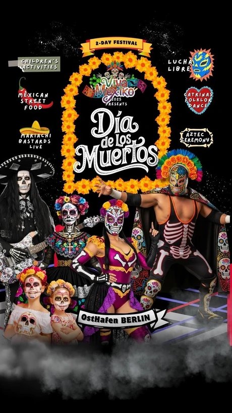 Dia de los Muertos festival_Flyer