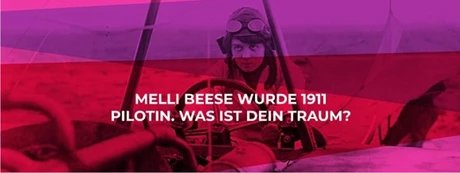 Melli Beese wurde 1911 Pilotin _ Key Visual .