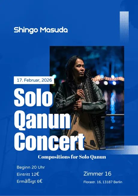 Compositions for Solo Qanun - Shingo Masuda