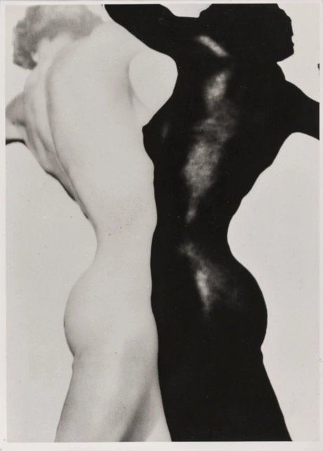 Heinz Hajek-Halke, Schwarz-Weiß-Akt, 1930