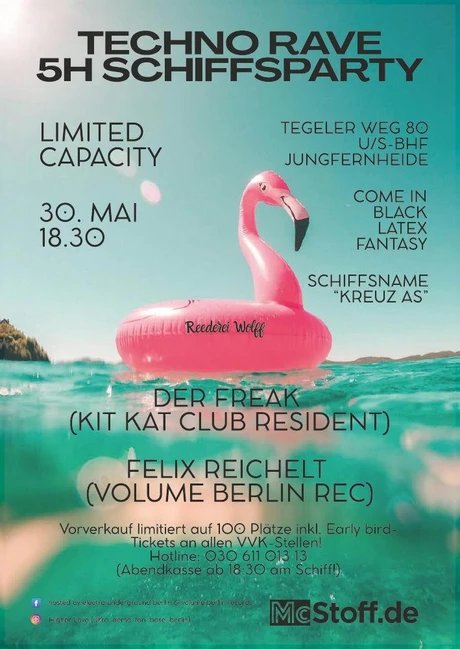 Techno Rave_Schiffspartytour
