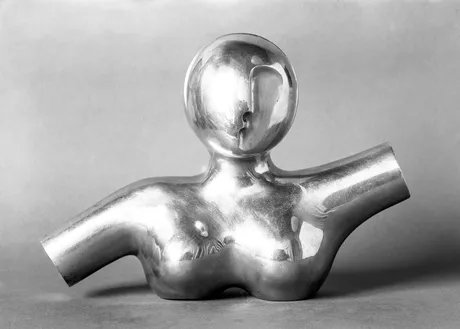 Naum Slutzky, „Weibliche Büste“, Originalzustand 1931