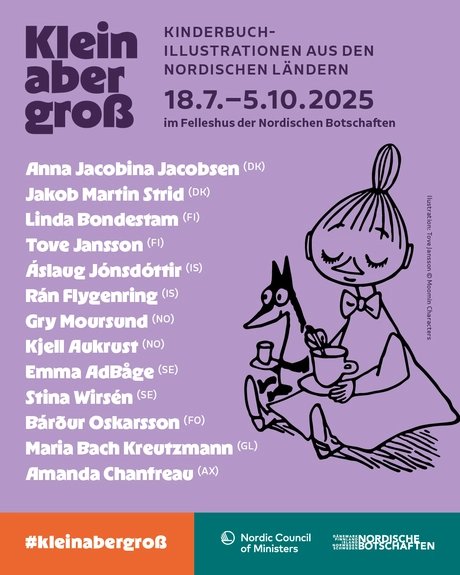 Veranstaltungen in Berlin: Klein, aber groß. Kinderbuchillustrationen aus den nordischen Ländern