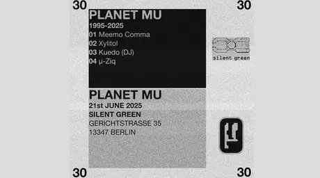 KEY VISUAL 30 Years Planet Mu