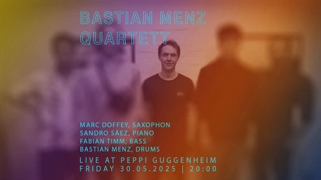 KEY VISUAL Bastian Menz Quartett