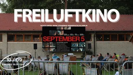 VISUAL Freiluftkino: September 5