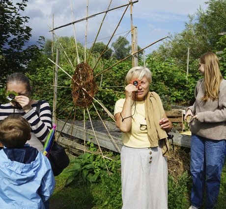 Exkursion in einen Gemeinschaftsgarten