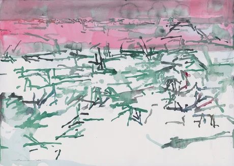 Untitled Watercolour on paper, 2024