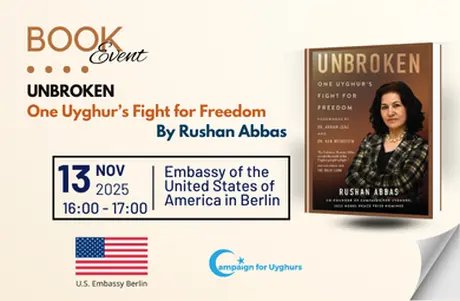 Veranstaltungen in Berlin: Unbroken: Der Freiheitskampf einer Uigurin