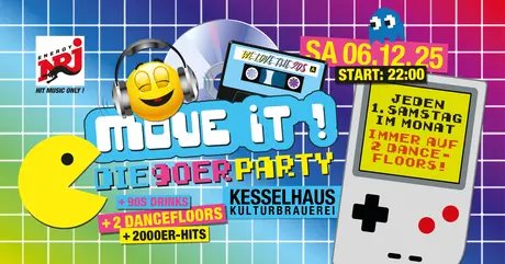 VISUAL Move iT! - die 90er Party