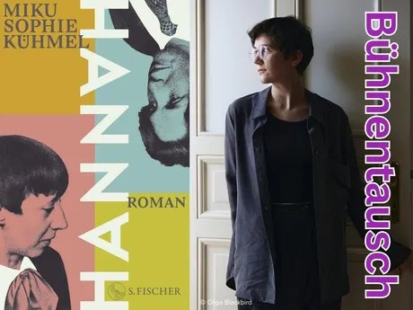 VISUAL Bühnentausch: Miku Sophie Kühmel liest aus „Hannah“