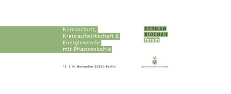 Cover German Biochar Forum 2023 Berlin