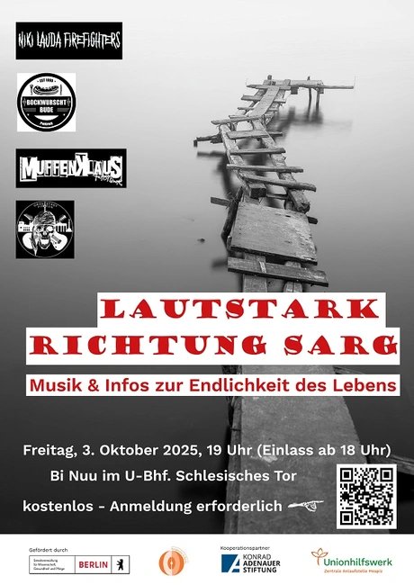 POSTER Lautstark Richtung Sarg