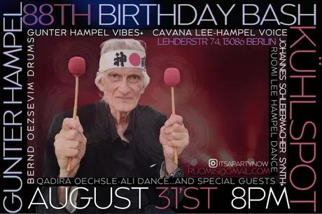 VISUAL GUNTER HAMPEL B-DAY!