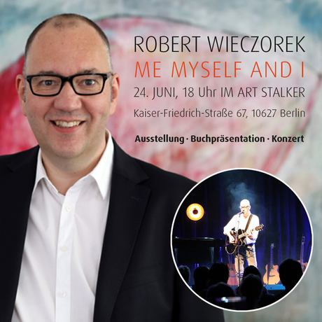 Me, myself and I - Ausstellung, Buchpräsentation, Kurzvortrag + Konzert
