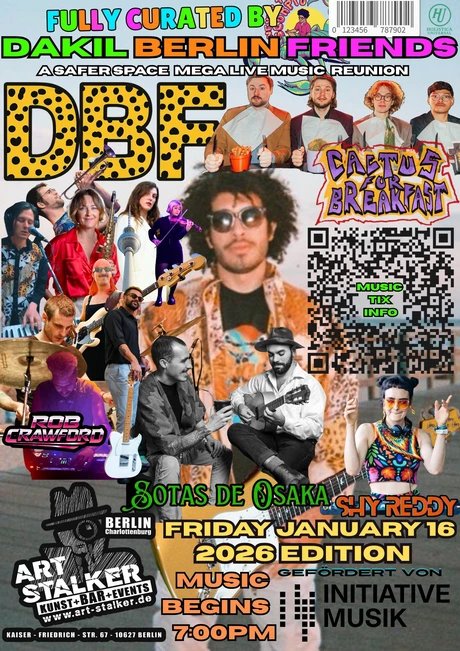 Dakil Berlin Friends - Indie-Disco-Rock