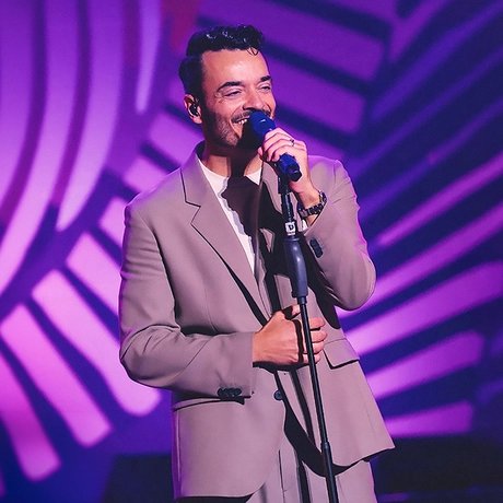 Giovanni Zarrella mit Mikrofon